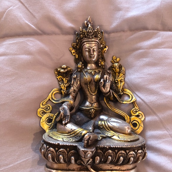 Other Tara Or Quan Yin Beautiful Heavy Diety Yoga Poshmark